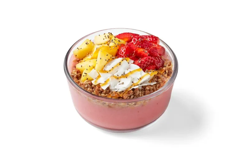 Bahama Mama Bowl from the tropical smoothie menu