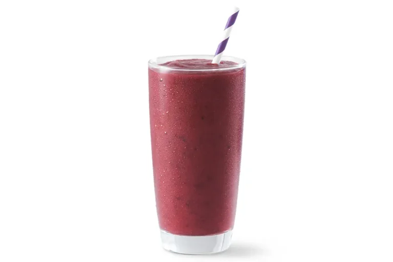 Blueberry Bliss from the tropical smoothie menu