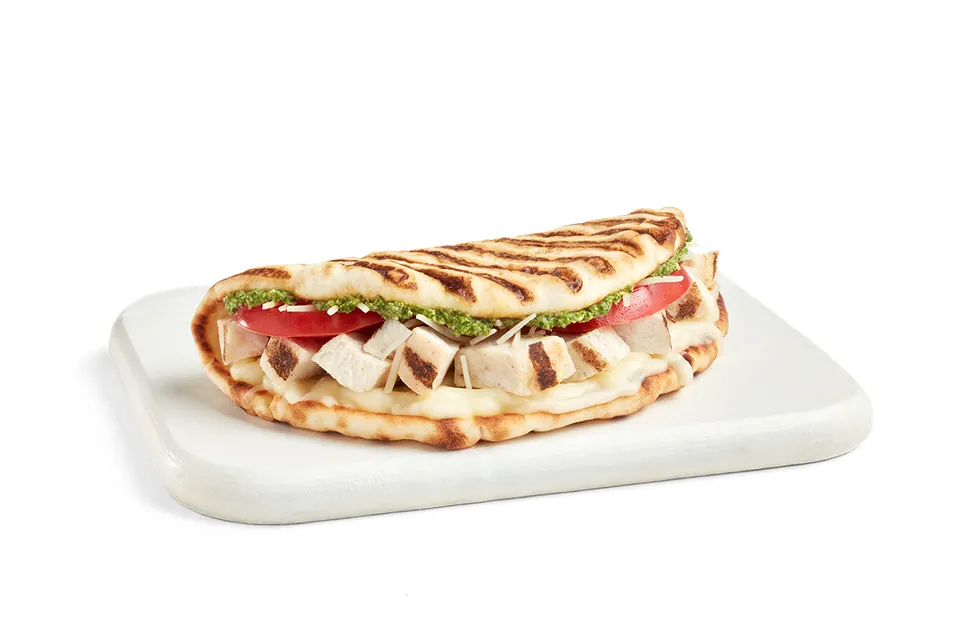 Chicken Pesto from the tropical smoothie menu
