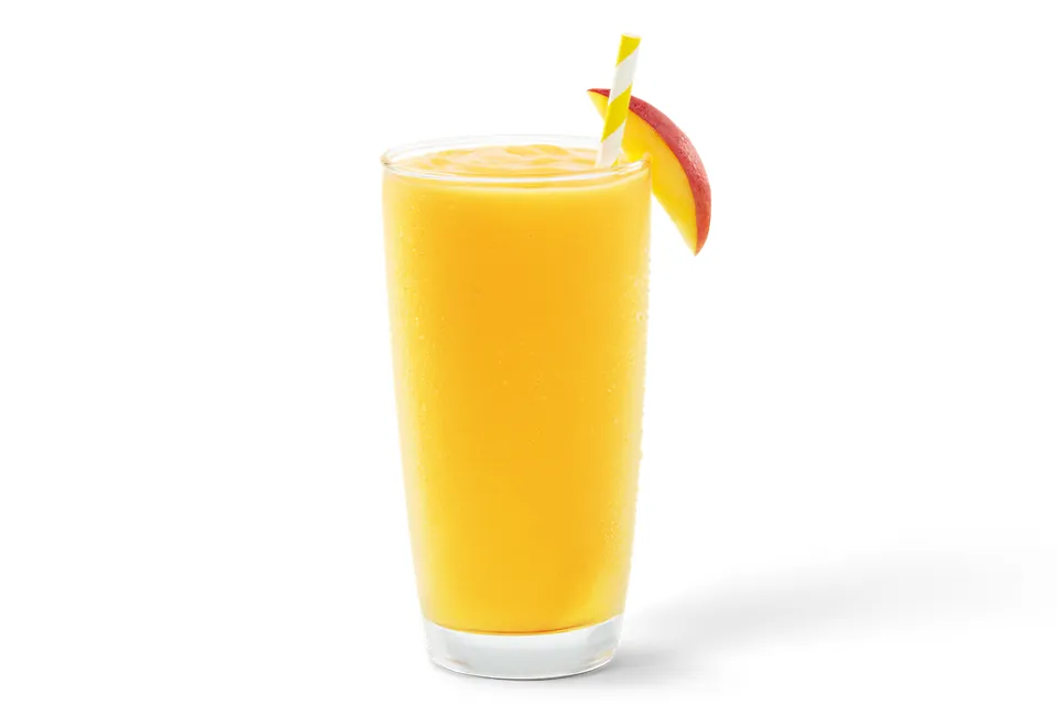 Mango Monsoon Smoothie from the tropical smoothie menu