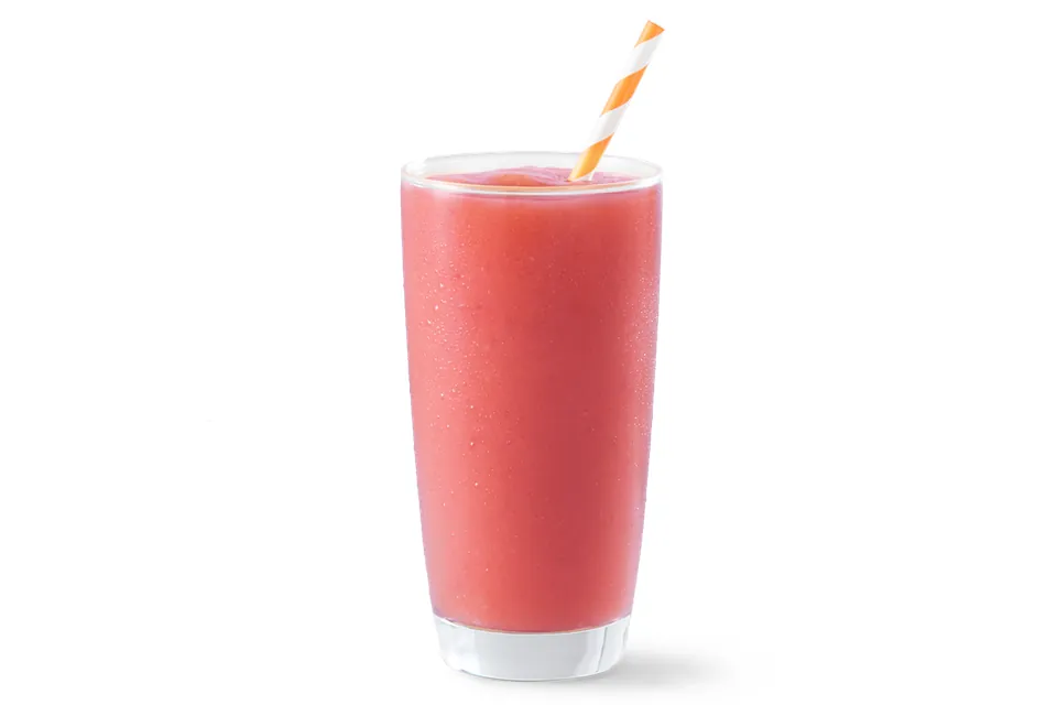Pomegranate Plunge from the tropical smoothie menu