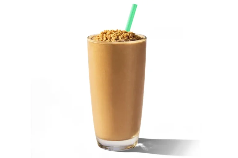 Salted Caramel Javablender from the tropical smoothie menu