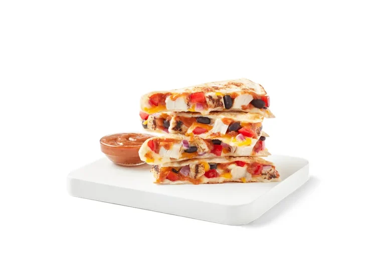 Santa Fe Chicken Dilla from the tropical smoothie menu