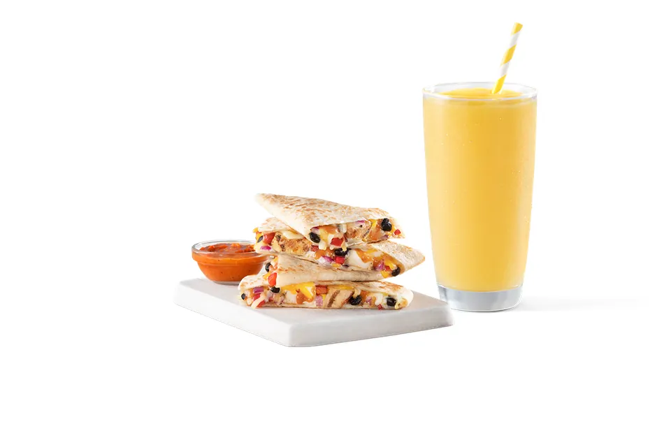 Smoothie And A Dilla from the tropical smoothie menu