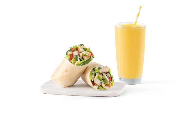 Smoothie And A Wrap from the tropical smoothie menu