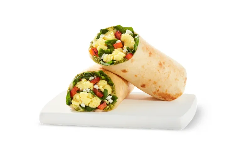 Spinach And Pesto Wrap from the tropical smoothie menu